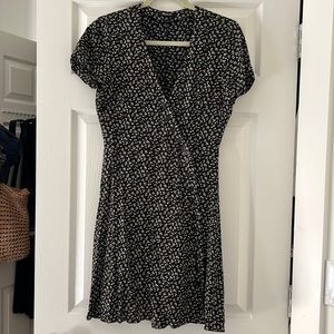 Madewell flower print mini dress
